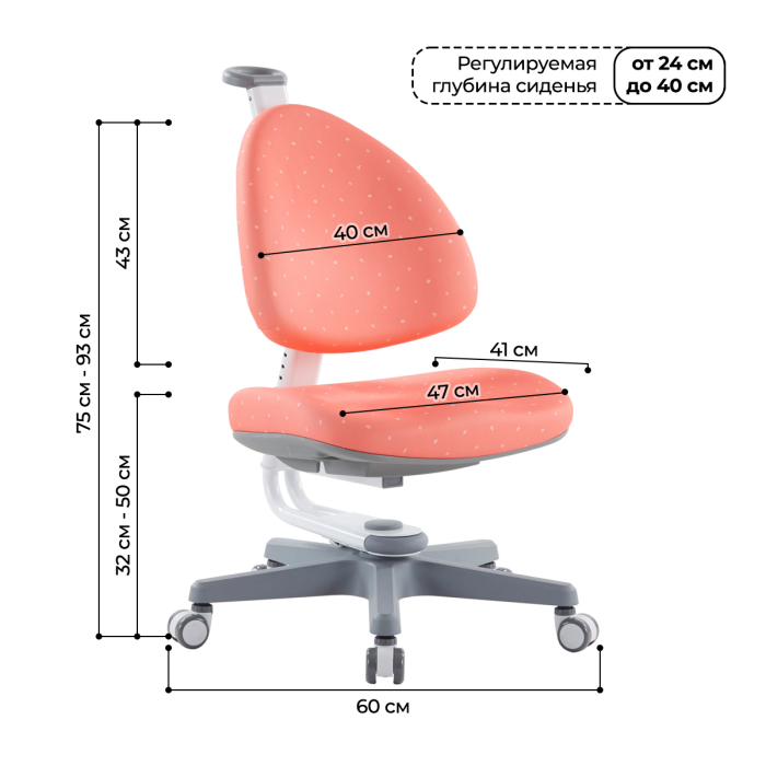 Характеристики Детское кресло TCT Nanotec Ergo-BABO с подлокотниками и подставкой для ног Характеристики Детское кресло TCT Nanotec Ergo-BABO с подлокотниками и подставкой для ног